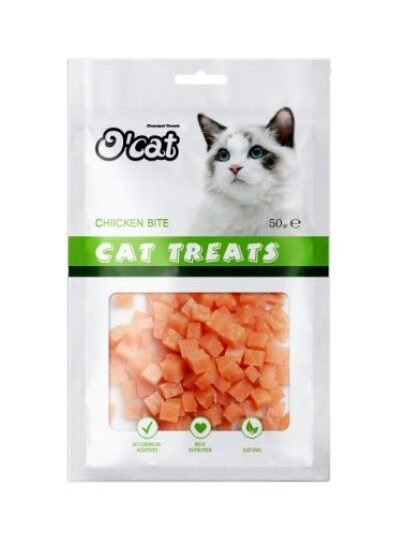 O'Cat Chicken Bite -50G