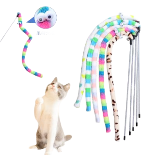 Besky Cat Teaser Toy - Assorted Design Color