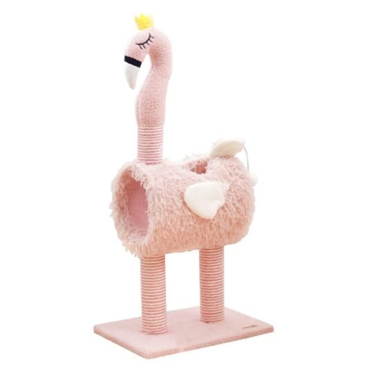 Besky Cat Tree Flamingo Style