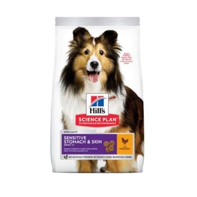 Science Plan Sensitive Stomach and Skin Medium Adult Dog Food With Chicken 2.5kg