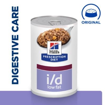 Prescription Diet i/d Low Fat Stew For Dogs With Chicken and Vegetables 354g