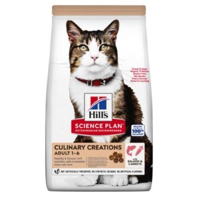 Hill’s Science Plan Culinary Creations Salmon and Carrots Cat food 1.5kg