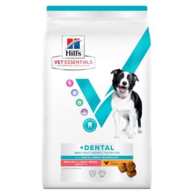 Vet Essentials Canine A1 Plus Dental Med-Large Chicken 2kg