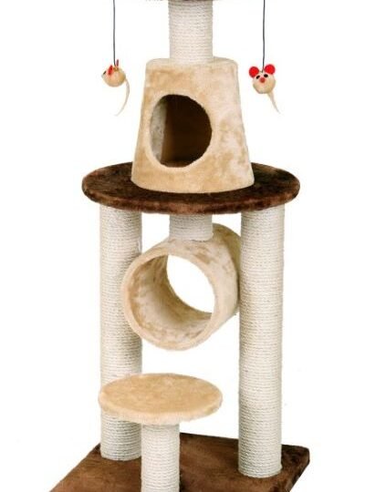 BONALTI Cat Play Tower - Brown-Beige