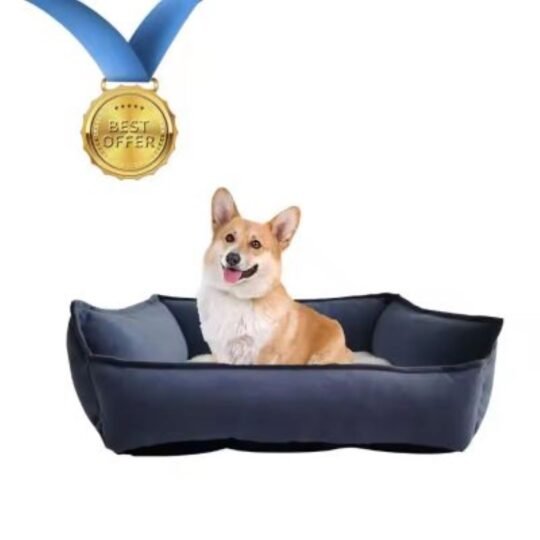 Etrip Pet Bed 71x58x18cm-Large Navy Blue