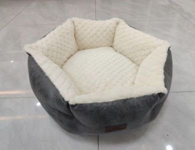Etrip Cat Bed Round 45x40x50 Cm - Grey