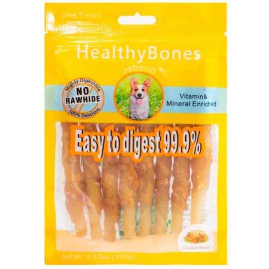 HB Chicken Flavor Roll with Meat Wrap 100g
