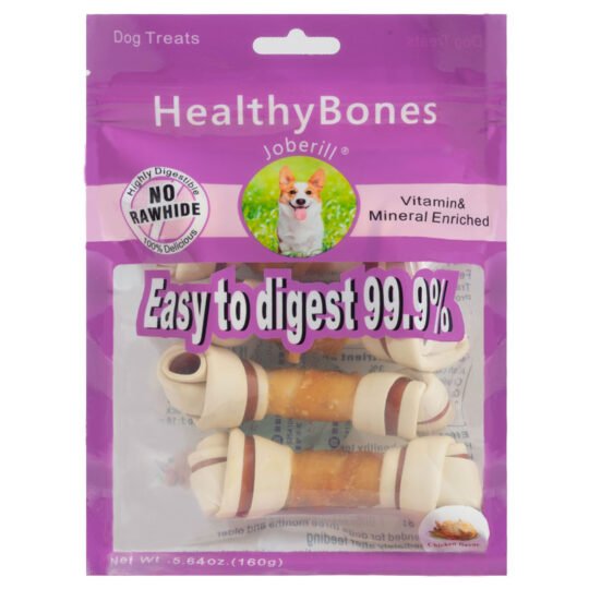 HB Chicken Flavor Double Knotted Bone 160g