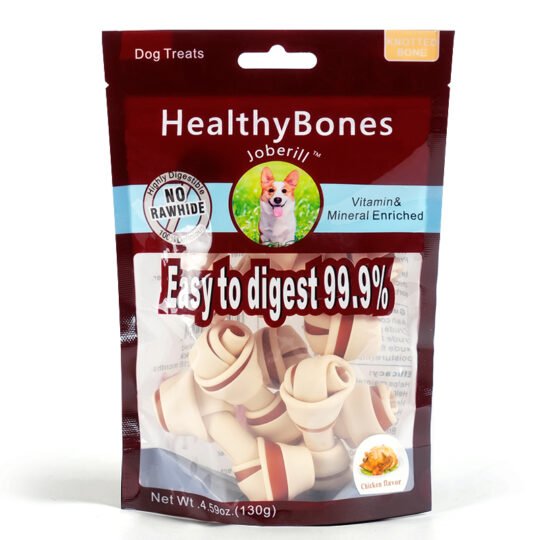 HB Chicken Flavor Knotted Bone 7pcs 130g