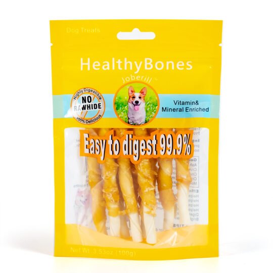 HB Milk Flavor Roll with Meat Chicken Wrap 100g