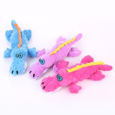 Besky Pet Toy-Crocodile Design-Mix Color