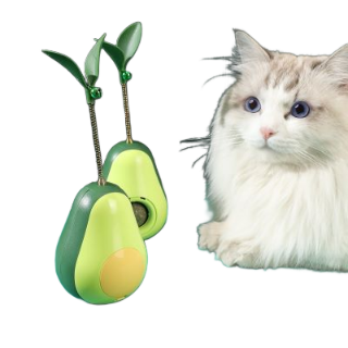 Besky Catnip Avocado Shape with Leaves
