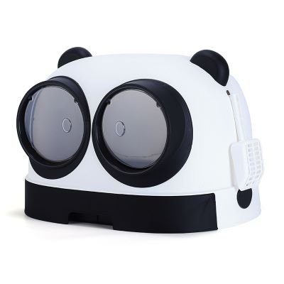 Besky Cat Litter Box 201 Panda Style