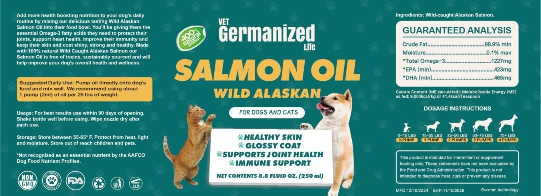 Salmon Oil 250ml - Image 2