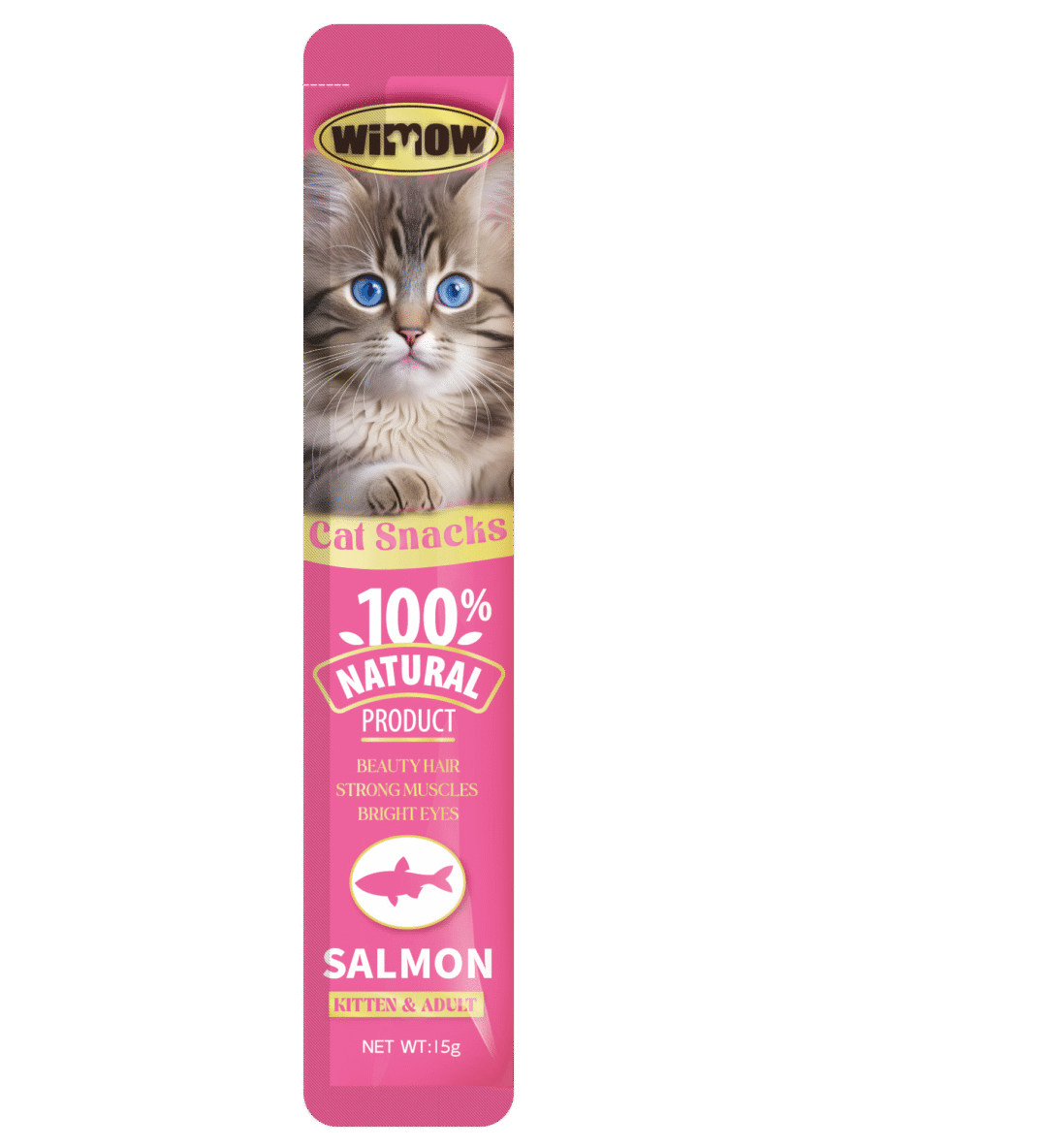 Wimow Cat Snacks Salmon 15g - Image 2