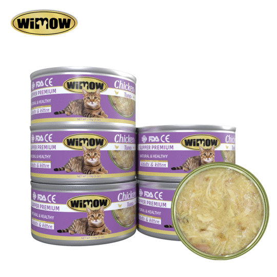 Wimow Chicken Tuna Wet Can 170g