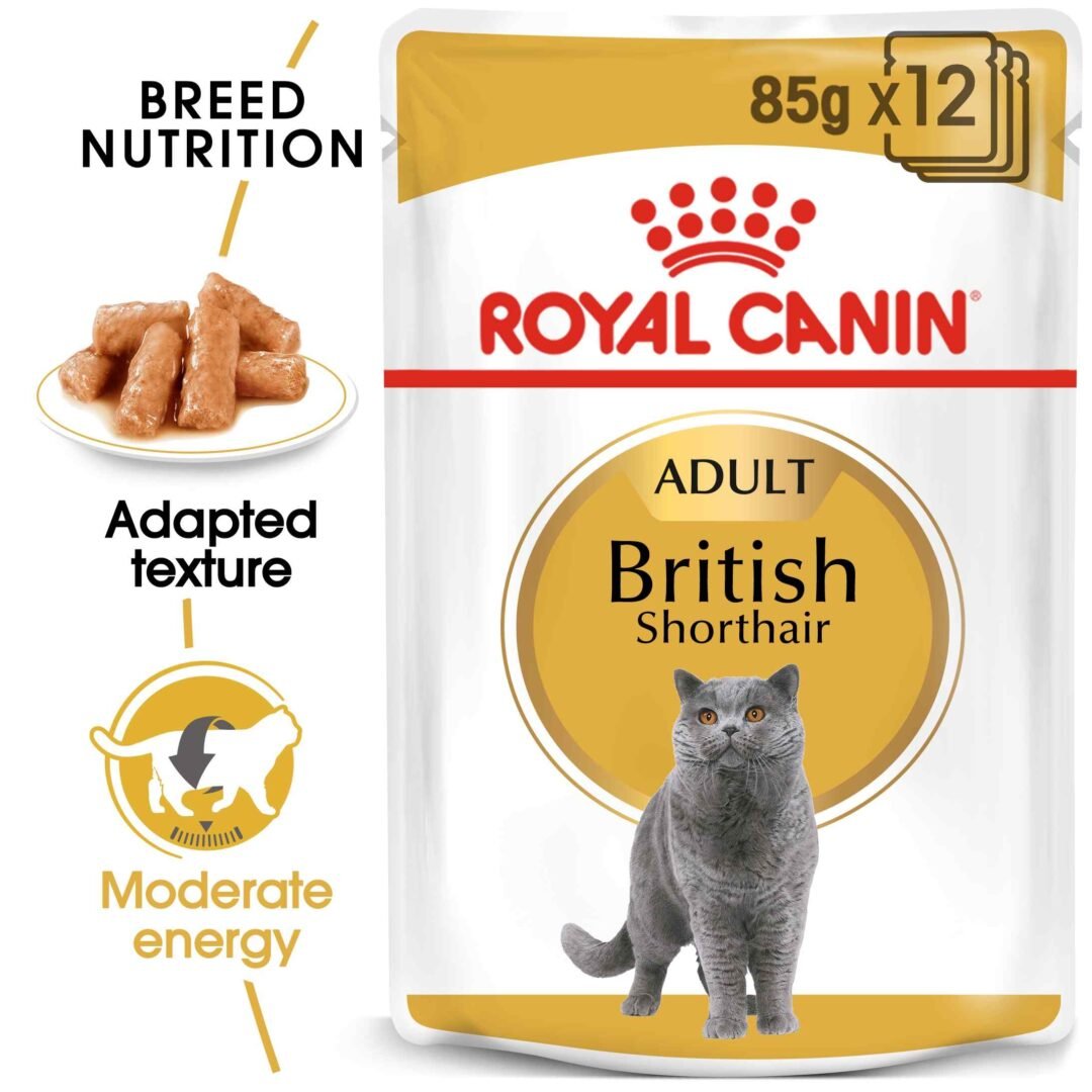 Feline Breed Nutrition British Shorthair (WET FOOD - Pouches)