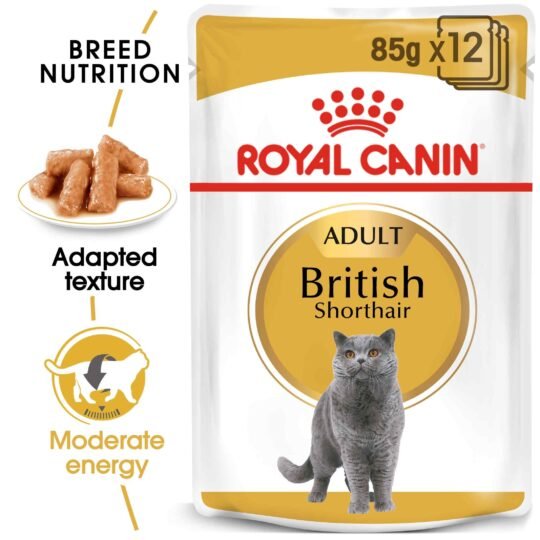 Feline Breed Nutrition British Shorthair (WET FOOD - Pouches)